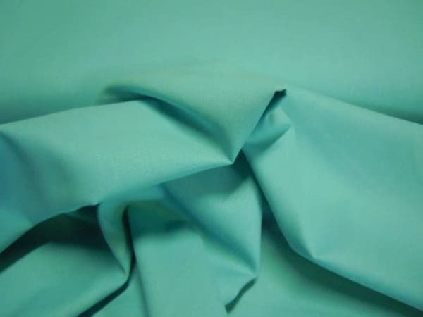 katoen platbinding turquoise