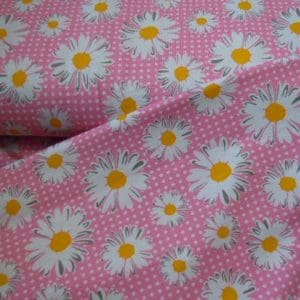 Tricot Jersey margriet roze