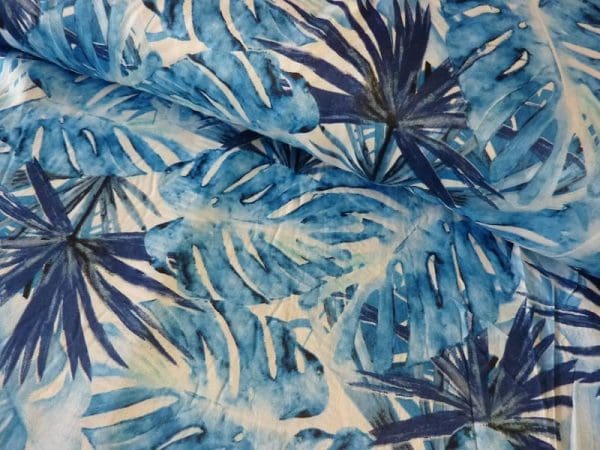 palmblad blauw