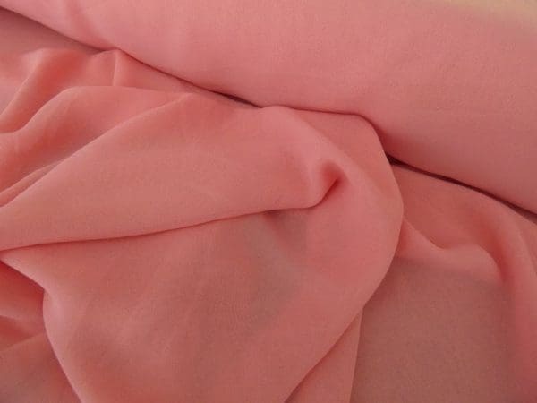 chiffon stof roze