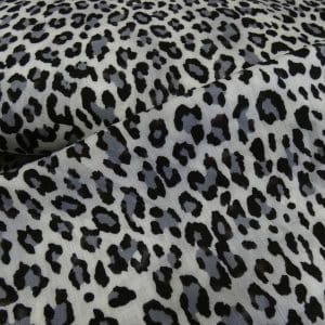 panter zwart ecru viscose